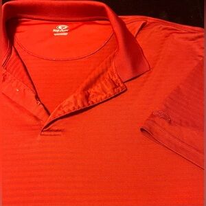 GUC Top Flight Red Cooling Polo Golf Shirt 3XL, 1st pic is truest color